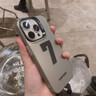 適用于蘋(píng)果16promax殼新款iPhone14簡(jiǎn)約幸運7數字潮13高級12男女硬殼11保護套xs防摔xr情侶7軟15pl 黑灰彩銀殼--幸運6數字 iPhone 17 曬單實(shí)拍圖
