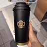 星巴克杯子2026女神不銹鋼保溫杯情侶對杯禮盒咖啡杯水杯伴手禮 520ml黑金女神(送小熊掛墜+禮袋) 曬單實(shí)拍圖