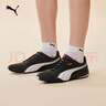 彪馬（PUMA）薄底鞋|復古白色賽車(chē)休閑鞋男女冬運動(dòng)鞋REDON388167 黑色-白-鮮紅色-02 42 曬單實(shí)拍圖