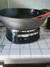 榮事達（Royalstar）電炒鍋電蒸鍋電煮鍋山東鍋家用鑄鐵燉蒸煮不粘鍋一體多功能蒸籠蒸包子 RS-FT34帶蒸籠家電 曬單實(shí)拍圖