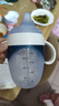 千禧寶貝嬰兒鴨嘴杯硅膠喝水兒童水杯學(xué)飲杯6個(gè)月以上防嗆水奶瓶1-3歲寶寶 小藍瓶【鴨嘴+吸嘴*2個(gè) 】一杯多階 240ml 曬單實(shí)拍圖