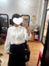 沂歆白襯衫女襯衣打底衫內搭新款洋氣2026春季長(cháng)袖上衣通勤風(fēng)高級感 燈籠袖蝴蝶結襯衫【白色】 L 【110-125斤】 曬單實(shí)拍圖