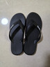 李寧（LI-NING）人字拖鞋男游泳防滑夏季外穿潮軟底夾腳洗澡防臭防水款9563黑40碼 曬單實(shí)拍圖