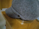 凡飾（FANCET）進(jìn)口澳洲羊毛貝雷帽女秋冬法式復古帽子百搭顯臉小鴨舌帽送長(cháng)輩 曬單實(shí)拍圖