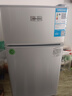 日普（RIPU）小冰箱迷你小型雙門(mén)家用一級能效宿舍出租房辦公室節能省電冷藏冷凍電冰箱 【年銷(xiāo)百萬(wàn)】48升銀色【3天不到1度電】 曬單實(shí)拍圖