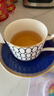 Wedgwood金粉年華午夜藍杯碟骨瓷咖啡杯碟精致下午茶杯碟 金粉年華午夜藍杯碟組 曬單實(shí)拍圖