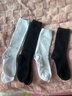 宜而爽女士襪子女春夏長(cháng)筒堆堆襪百搭小腿襪學(xué)院風(fēng)配小皮鞋透氣中筒襪 曬單實(shí)拍圖