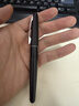 百樂(lè )（PILOT）88G鋼筆商務(wù)簽字筆金屬筆桿辦公實(shí)用學(xué)生練字專(zhuān)用成人書(shū)法禮物 FP-MR1 黑色平紋M尖 曬單實(shí)拍圖