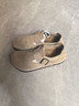 BIRKENSTOCK勃肯德國進(jìn)口男女款牛皮絨面革軟木London低幫休閑鞋 棕色常規版1010503 42 曬單實(shí)拍圖
