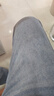 真維斯（Jeanswest）牛仔褲男【王一博同款】2026春季休閑美式復古直筒褲男女淺藍色33 曬單實(shí)拍圖