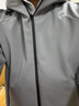 迪桑特（DESCENTE）TRAINING系列綜訓運動(dòng)健身男士防潑水梭織加絨外套 CC-炭灰色 XL (180/100A) 曬單實(shí)拍圖