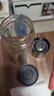 皓梵潔水杯茶杯男士玻璃杯耐高溫防爆防摔泡茶專(zhuān)用泡茶杯耐高溫保溫杯 升級鋼蓋黑色500ml【雙層加厚】 曬單實(shí)拍圖