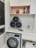 萬(wàn)家能【2026年新款丨三艙洗烘護一體】?jì)纫卵澫匆聶C三筒全自動(dòng)壁掛式洗襪子機小型臺式三桶除菌雙桶煮洗 桌面【灰黑】三桶智能分區 | 云感烘 | 抑菌除螨 【蓬Q烘干】抑菌除螨率≥99.99% 曬單實(shí)拍圖