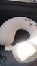 名創(chuàng  )優(yōu)品（MINISO）Chiikawa系列U型枕Hachiware小八記憶棉護頸枕午睡枕汽車(chē)飛機頸枕 曬單實(shí)拍圖