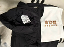 波司登（BOSIDENG）羽絨服鵝絨女士超長(cháng)款商務(wù)連帽外套商場(chǎng)熱賣(mài)同款B250244174 黑色8056 S 160/84A 體重約100-110斤 曬單實(shí)拍圖