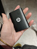 惠普（HP）500G 移動(dòng)固態(tài)硬盤(pán)P500（PSSD）USB3.2 ssd Type-C高速傳輸 超薄時(shí)尚 手機直連 黑色 曬單實(shí)拍圖