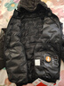 鴨鴨新款輕薄羽絨服女短款小個(gè)子時(shí)尚品牌正品冬季輕便大碼女士外套超 黑色 【輕便保暖連帽款】 M 建議100-120斤 曬單實(shí)拍圖
