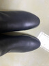 森達時(shí)裝靴女冬季新商場(chǎng)同款粗跟顯高簡(jiǎn)約短靴真皮馬丁靴4PQ40DD4 黑色絨里 37 曬單實(shí)拍圖