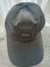 CACUSS帽子女棒球帽時(shí)尚簡(jiǎn)約休閑字母刺繡鴨舌帽男大頭圍顯臉小 巖石灰 曬單實(shí)拍圖