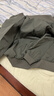 Homlean美式復古飛行夾克男秋冬立領(lǐng)短款棒球服休閑上衣外套HJ32軍綠XL 曬單實(shí)拍圖