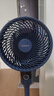 康佳（KONKA）空氣循環(huán)扇電風(fēng)扇家用風(fēng)扇臺式搖頭小風(fēng)扇立式換氣扇輕音電扇大風(fēng)量交流定頻落地扇KXHS-1801-P 曬單實(shí)拍圖