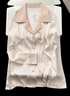 真絲兔子睡衣女春秋款長(cháng)袖桑蠶絲家居服禮盒裝送閨蜜實(shí)用的禮物 暖意白【長(cháng)袖+長(cháng)褲】 XL （推薦120-145斤） 曬單實(shí)拍圖