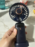 卡培登手持小風(fēng)扇多功能智能數顯大風(fēng)力風(fēng)扇便攜迷你充電風(fēng)扇辦公室宿舍桌面戶(hù)外用F01i/N15 藍色 曬單實(shí)拍圖