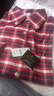 布克兄弟男士商務(wù)休閑免燙純棉長(cháng)袖襯衫 暗紅格子 免燙長(cháng)袖 m(140-160斤) 曬單實(shí)拍圖
