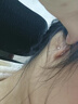 芯奢999足銀小兔子耳釘女士養耳洞女生甜美可愛(ài)小巧動(dòng)物耳環(huán)耳飾純銀 小兔子耳釘一對通體足銀 曬單實(shí)拍圖
