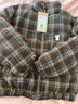 PSO Brand【林更新同款】雙面穿羽絨服男三防90絨復古厚外套女美式冬裝上衣 深咖棕-格紋棕 CoffeeBrown L 曬單實(shí)拍圖