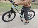 鳳凰（Phoenix）山地自行車(chē)成人碟剎變速24寸24速青少年兒童越野 音速 松石綠 曬單實(shí)拍圖