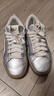 彪馬PUMA 復古金屬銀增高厚底松糕鞋板鞋女休閑鞋SMASH 406749 曬單實(shí)拍圖