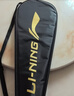 李寧（LI-NING）羽毛球拍雷霆小鋼炮全碳素進(jìn)攻型超輕高磅單拍白色4U 已穿線(xiàn) 曬單實(shí)拍圖