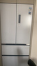美的（Midea）536法式四開(kāi)門(mén)冰箱511L大容量超薄嵌入式雙系統一級能效風(fēng)冷無(wú)霜以舊換新白MR-536WUFPZE國家補貼 曬單實(shí)拍圖