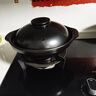 WCZ德國干鍋鍋具酒精爐小火鍋家用鍋仔鍋新式土砂鍋底座商用飯店 曜石黑特厚款+無(wú)蓋砂鍋  1.3L 23cm 曬單實(shí)拍圖