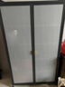 家用收納柜廚房多層落地置物架防塵一體靠墻櫥柜防曬對開(kāi)門(mén)儲物柜 對開(kāi)門(mén)6層1000*420*1740灰色 曬單實(shí)拍圖