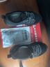 足力健正品中老年黑科技系列防滑安全鞋輕盈舒適休閑運動(dòng)男鞋彈力散步鞋 黑色 【單層】 40 曬單實(shí)拍圖