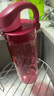 樂(lè)基因（nalgene）戶外運(yùn)動(dòng)水杯塑料騎行隨手杯子男女學(xué)生大容量便攜直飲美國(guó)進(jìn)口 5565-7024美唇紅 650ml 曬單實(shí)拍圖