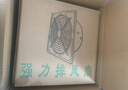 工業(yè)排風(fēng)扇 廚房排煙換氣扇靜聲通風(fēng)扇衛生間掛窗式強力抽風(fēng)機 6寸黑色-安裝孔徑160-170mm 曬單實(shí)拍圖
