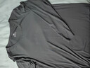 貓人80S莫代爾男士秋衣男長(cháng)袖打底衫保暖上衣秋冬薄無(wú)痕打底衣炭灰XL 曬單實(shí)拍圖
