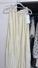 三彩2025夏季新款掛脖連衣裙無(wú)袖寬松A字裙氛圍感長(cháng)裙度假M 嫩黃色 XL 170/92A 曬單實(shí)拍圖