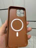 balueus蘋(píng)果16ProMax手機殼iPhone16Pro新款15真皮保護套Magsafe磁吸por金屬鏡頭全包防摔外殼pm 升級款-合金鏡頭【棕色】進(jìn)口真皮 iPhone 16 Pro Max 曬單實(shí)拍圖