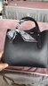 專(zhuān)柜品牌真皮女包手提包女2026新款大氣女士中年禮物送媽媽斜挎包 黑色 曬單實(shí)拍圖