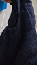 鴨鴨（YAYA）反季輕薄羽絨服男款連帽輕型短款休閑運動(dòng)薄款秋冬保暖外套KLZ 黑藏藍色 連帽款 L /175 曬單實(shí)拍圖