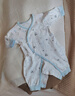 翹腳鴨2件嬰兒衣服新生兒連體衣滿(mǎn)月寶寶爬爬服純棉包屁睡衣百天春秋季 曬單實(shí)拍圖