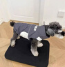湯尼熊 TAWNEYBEAR狗狗衣服背心馬甲寵物雪納瑞臘腸約克夏泰迪比熊博美臘腸運動(dòng)裝 無(wú)袖沖鋒衣【拼灰色 -帶牽引扣】 L丨背長(cháng)33胸圍48建議8-14斤 曬單實(shí)拍圖