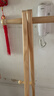穩納衣架落地實(shí)木衣帽架臥室衣架可折疊置物架簡(jiǎn)約晾衣服架子1.2米 曬單實(shí)拍圖