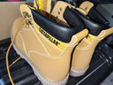 卡特（CAT）卡特新款戶(hù)外馬丁靴經(jīng)典大黃靴美式休閑鞋防滑耐磨工裝鞋勞保鞋 627金黃(鋼頭款 標準皮鞋碼 43 曬單實(shí)拍圖