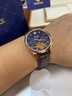 歐品客正品瑞士勞力男士手表全自動(dòng)機械表新款多功能真皮帶防水夜光男表 標配版-玫瑰金藍面 曬單實(shí)拍圖