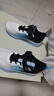 鴻星爾克（ERKE）童鞋男女童跑鞋兒童秋季新品密網(wǎng)緩震運動(dòng)鞋爾克白/泳池藍/正黑38 曬單實(shí)拍圖